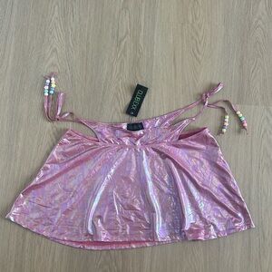 NWT Club Exx Pink Kandy skirt 3X